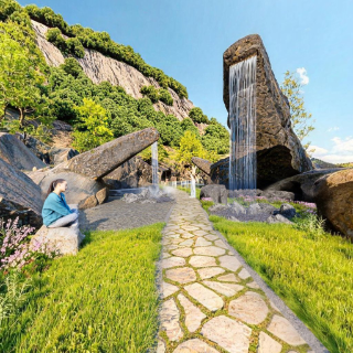 石谷全景